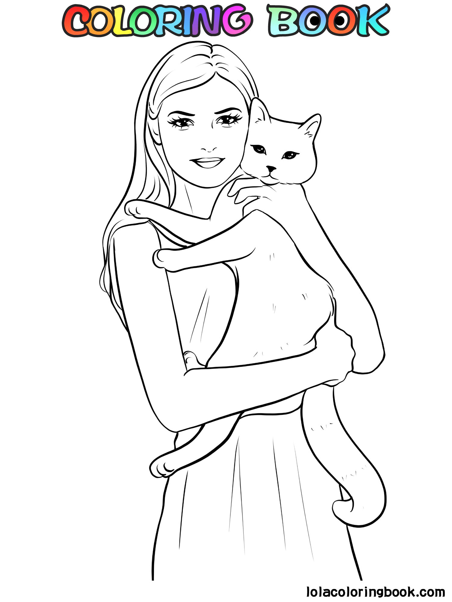 lola and the cat-lola-printable-coloring-books