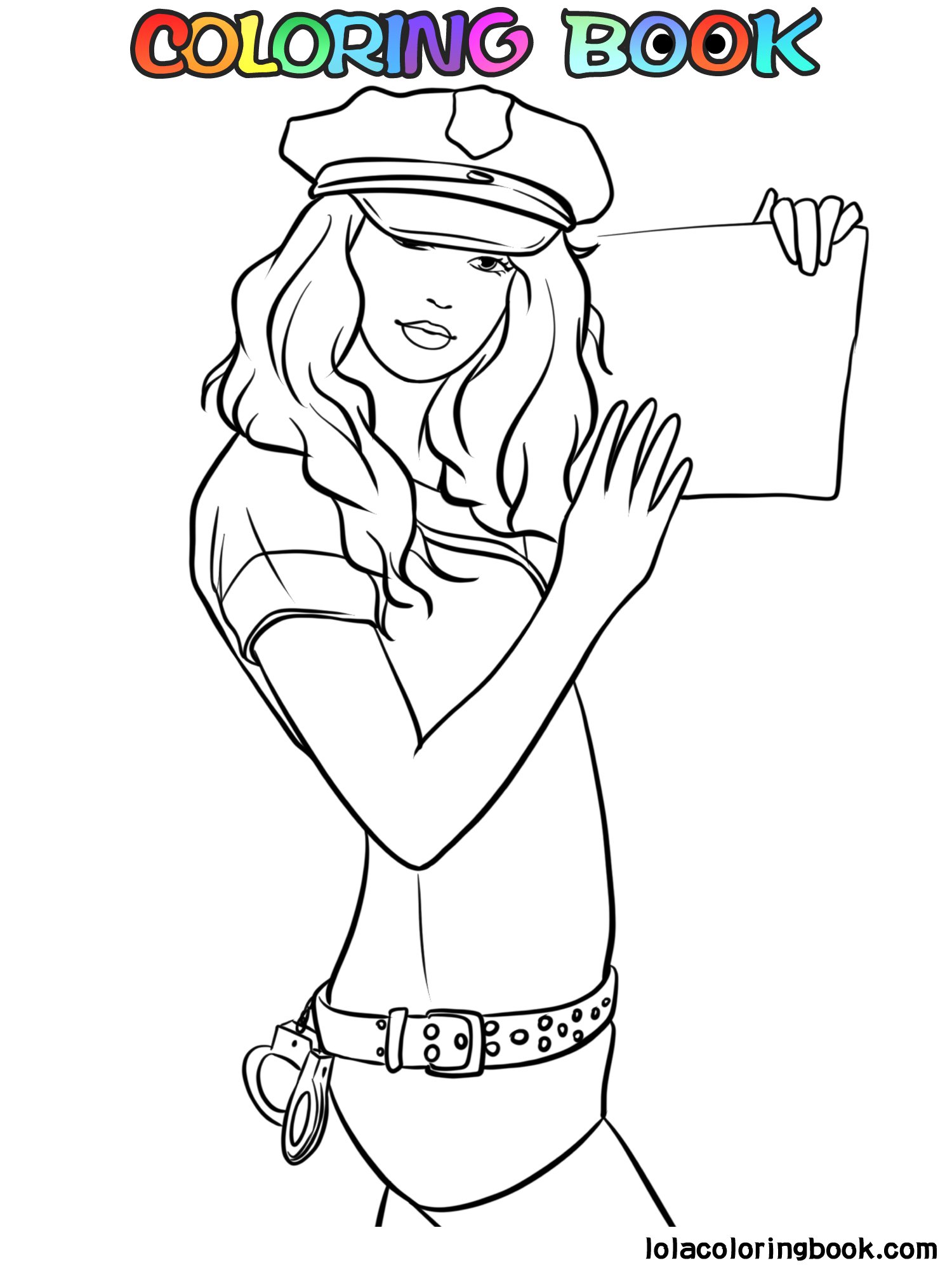 lola in a hat-lola-printable-coloring-books