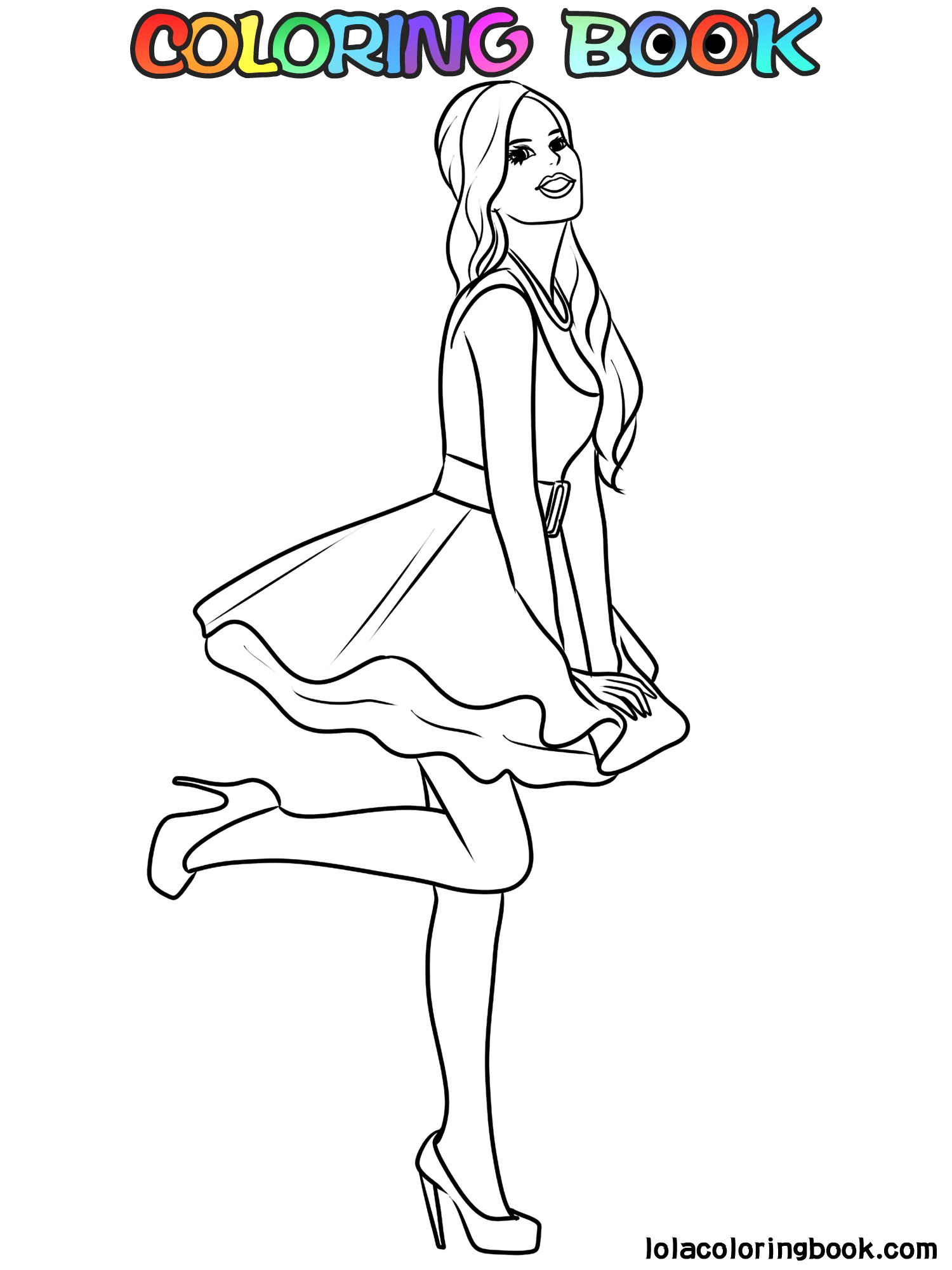 lola in a short skirt-lola-printable-coloring-books